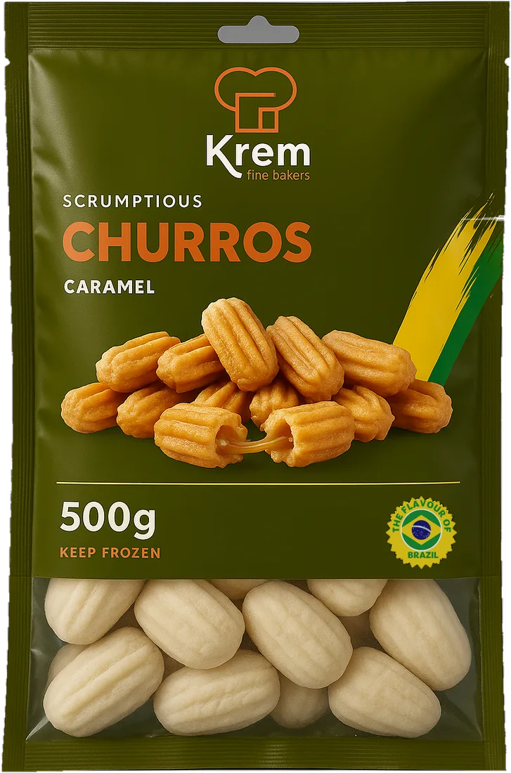 Churros Caramel 500 g retail pack